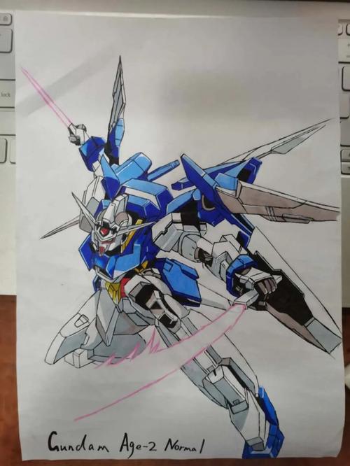 没钱买高达怎么办自己画