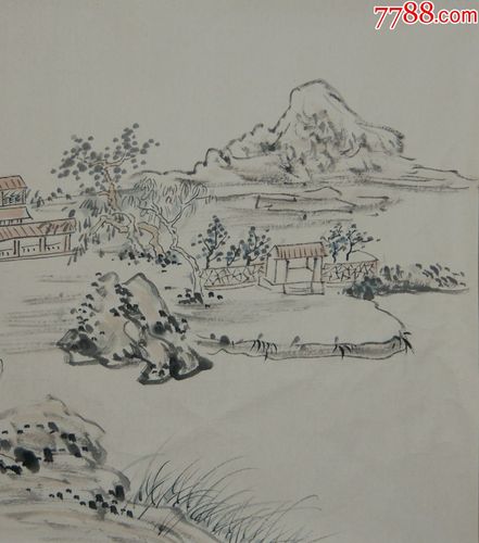 【黄宾虹】近现代画家山水画*代宗师山水