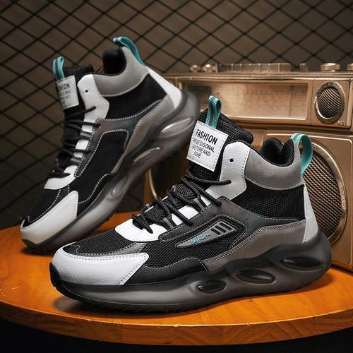 nick内克nlke甫田新款秋冬季高帮男鞋运动休闲篮球az潮鞋老爹棉鞋