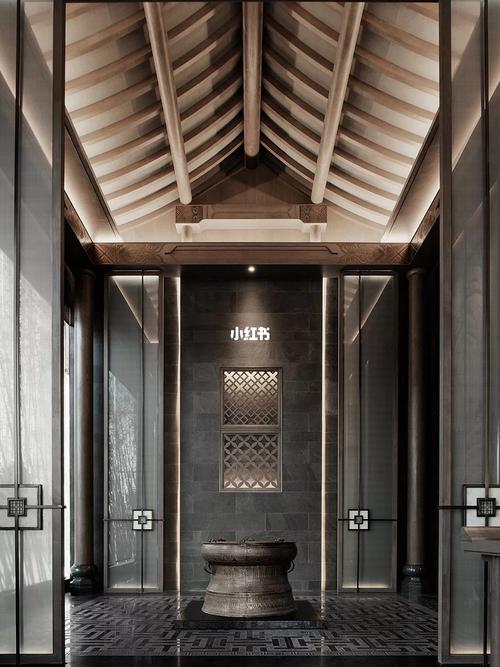 中式设计|建发央著销售中心_设计_销售_艺术_新中式风格_雕刻_新中式