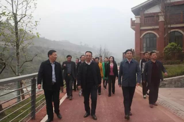 道真县党政代表团到我县参观考察