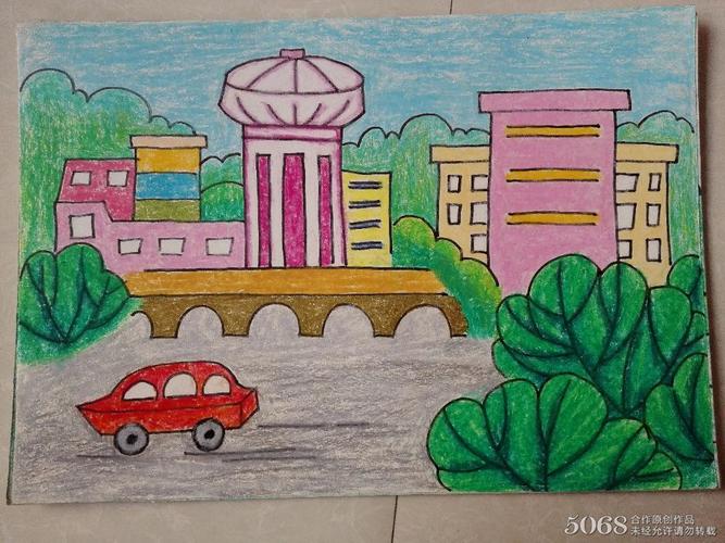 (第4页),我们的校园简笔画大全图片大全,内容有我们怎么画学校的 简笔