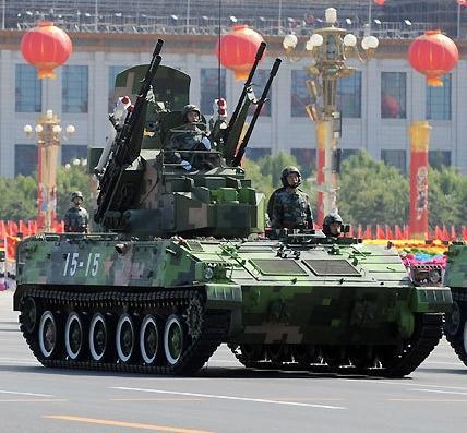 中国pcz-04a自行防空系统