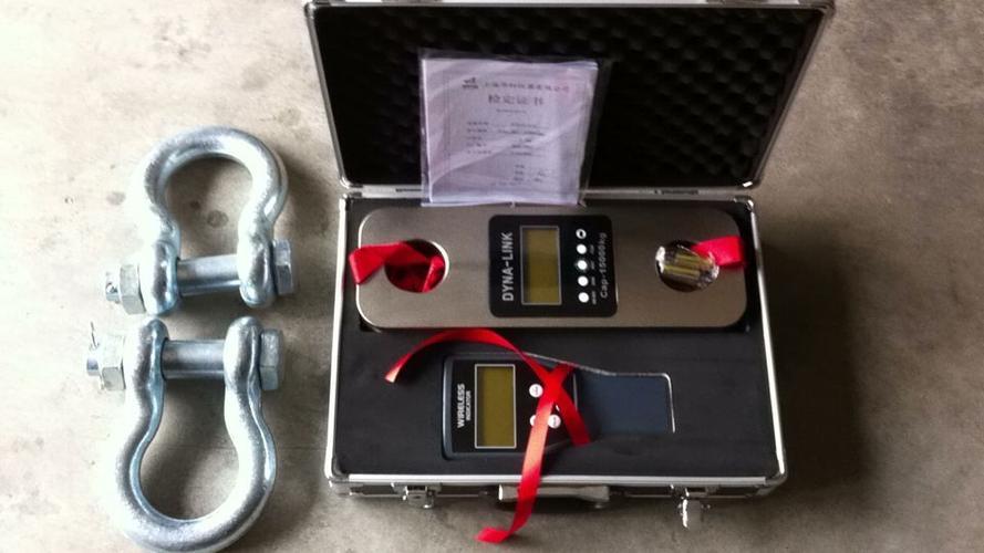 dyna-link无线拉力计15吨广泛应用于电线电缆,码头,工程,电力,钢丝绳