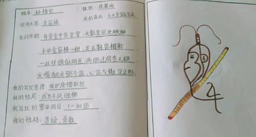 《西游记》整本书阅读活动总结 写美篇 读书笔记:   抄写下来!
