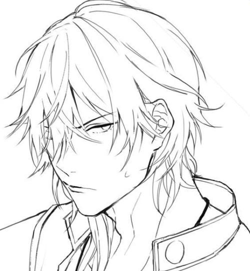 今天给大家分享的是有关于动漫男头的绘画参考素材,大家画男生的时候