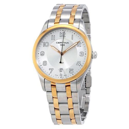 雪铁纳certinastainlesssteel男士石英表时尚百搭商务休闲男士腕表