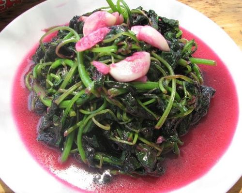 苋菜怎么炒不会苦