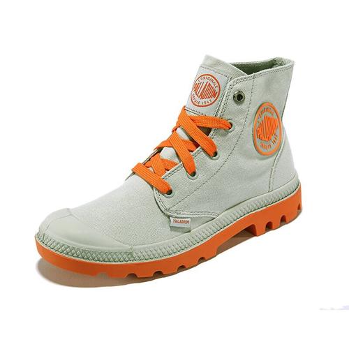 帕拉丁palladium 中性 高帮 休闲鞋duochrome 73151 2015fw 灰色 36