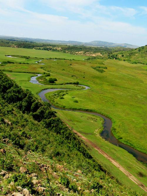 玛瑙山下的九曲十八弯