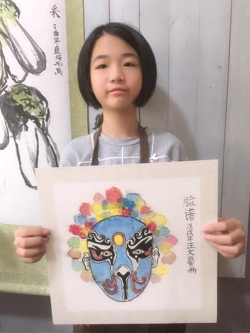 索宁艺术周六下午国画班京剧脸谱