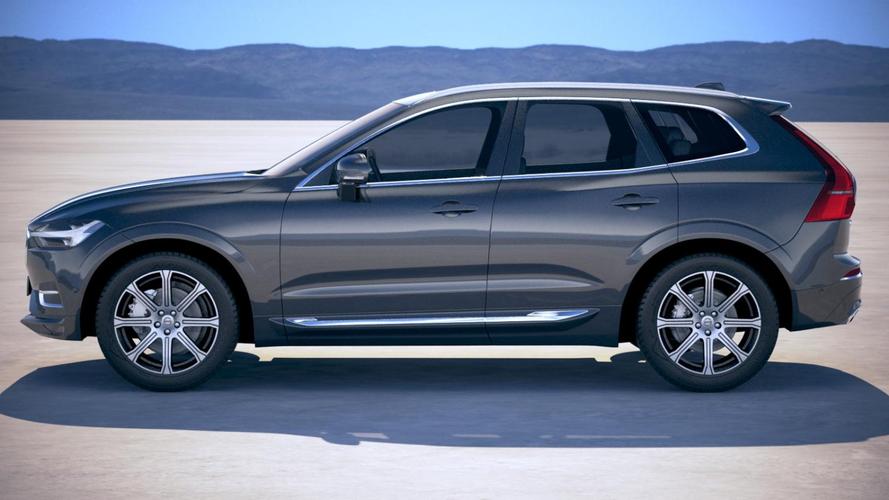volvo xc60 2018 3d model