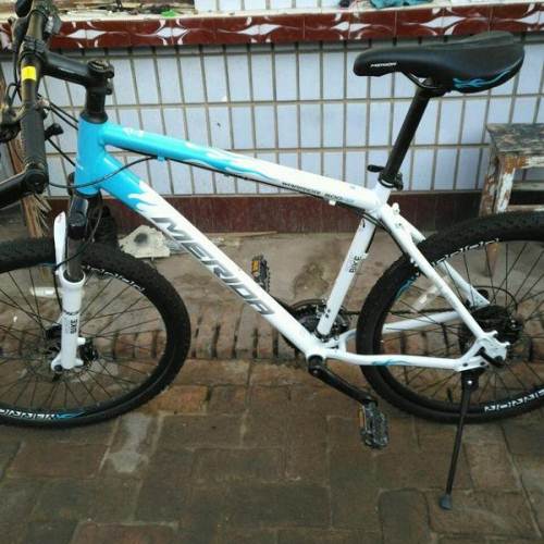 特价出售17款美利达勇士600hd24速油碟