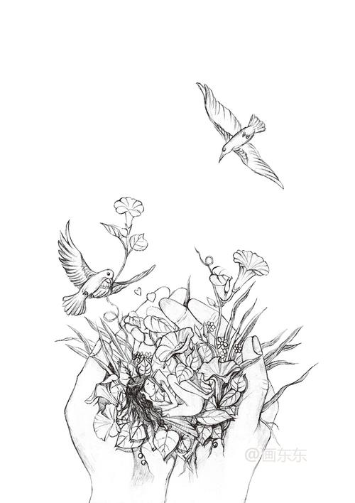 《黑白插画》杂志内插