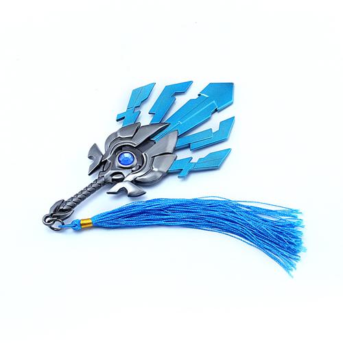 王者周边 诸葛亮武陵仙君扇子武器指尖陀螺 合金兵器