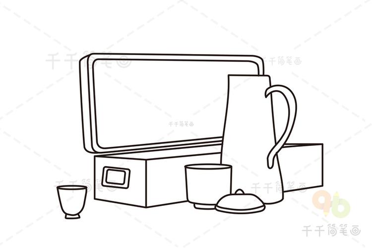 素描静物简笔画