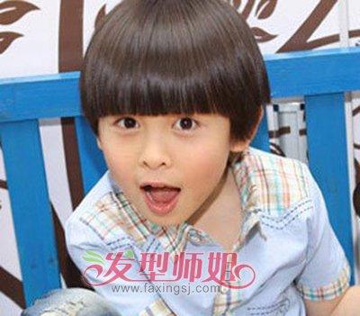 5岁男孩发型图片 5岁男宝宝造型头发(4)