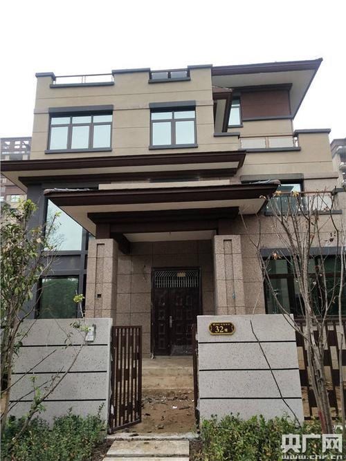 天玺福源一独栋别墅(央广网记者 汪宁 摄)