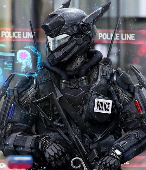 未来世界为了武力而研发的人形机甲强大可不止一点点