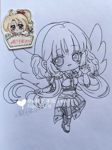 斗罗大陆小舞白沉香手绘线稿简笔画画的日常_绘画_斗罗大陆_手绘_简笔