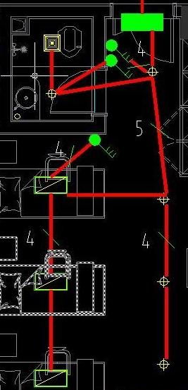 这种画法下怎么计算各种电线的量