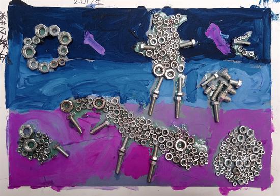 美好家园2017全国少年儿童绘画书法艺术大展开幕