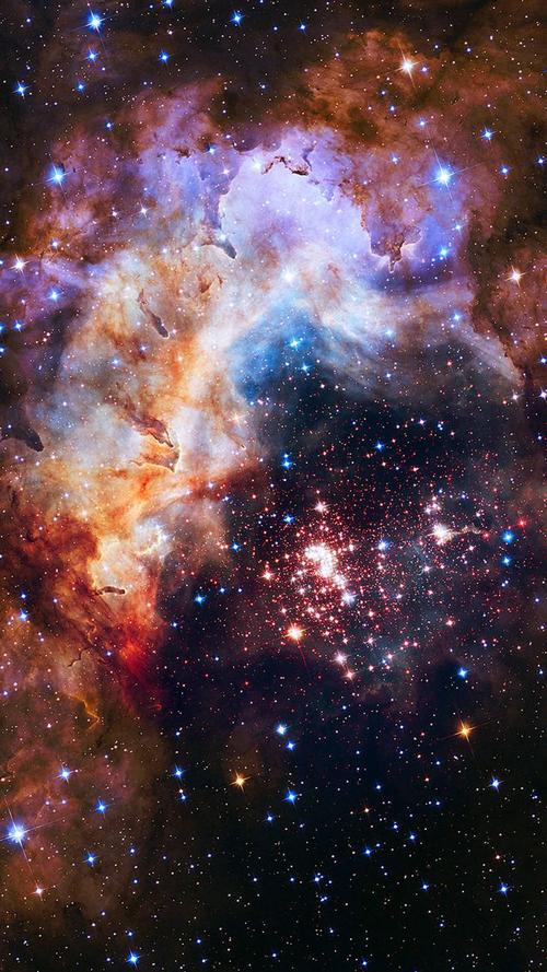 真实星空与极光 真美哭