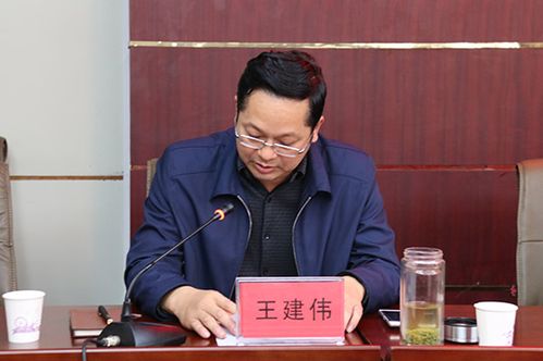 区政府领导王建伟宣读通知