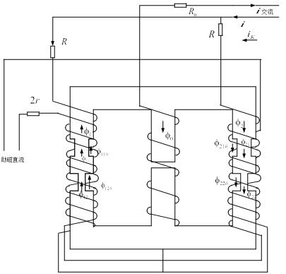 4-   新型可控电抗器原理图