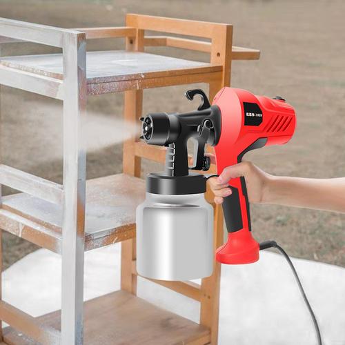 电动喷漆漆枪乳胶漆油漆涂料喷涂机高雾化雾化小型家用喷枪