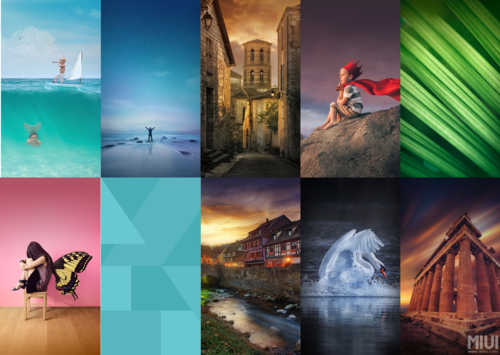 miui7锁屏画报的推出,内置了一批可能是有史以来最好看的一批miui壁纸