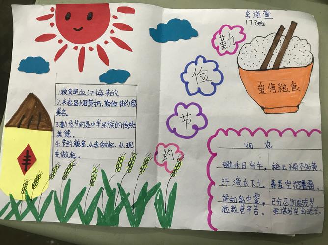 社会实践活动"节约光荣"优秀手抄报展(实验学校三年级