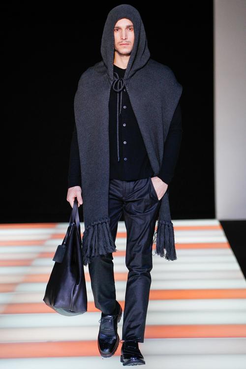 米兰时装周emporio armani 2012/13秋冬男装流行发布