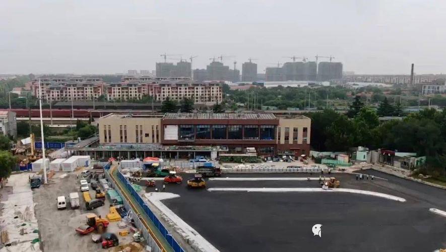 胶州火车站改造提升,预计7月31日完工