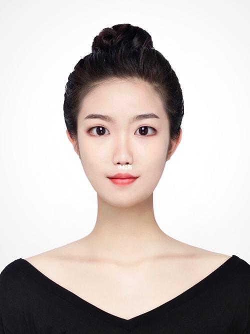 韩式学姐证件照get_证件照_发型_摄影_写真