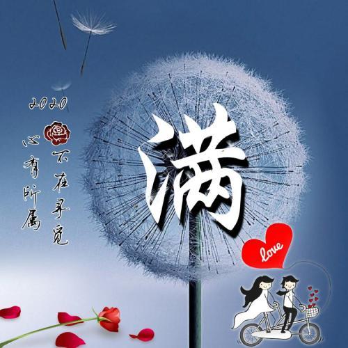 好看蒲公英微信头像,2020心有所属不在寻觅加上姓氏