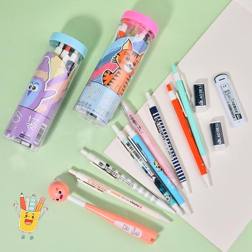 卡通自动铅笔套装0.