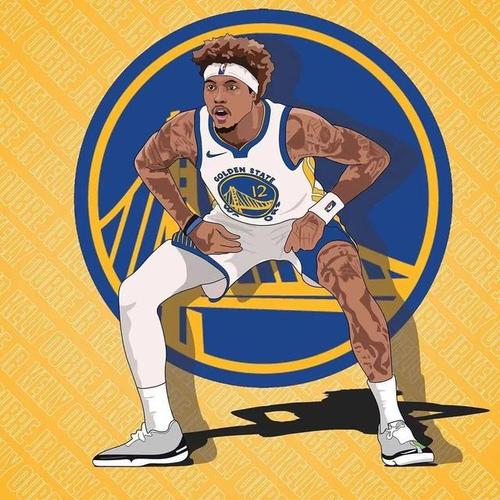 nba球星手绘头像3