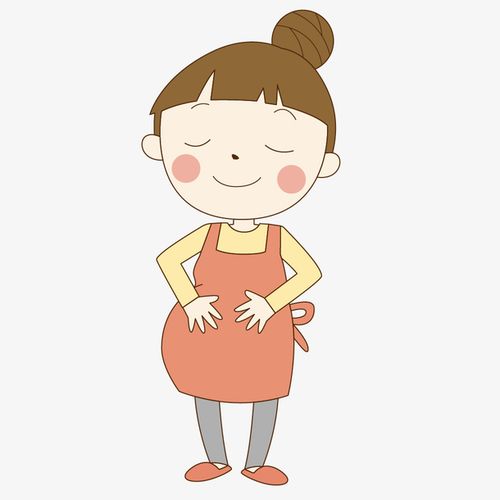 卡通大肚子人物装饰