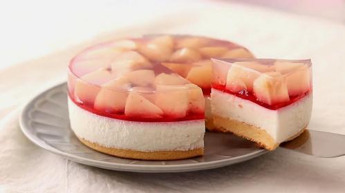 水果果冻和蛋糕的组合!吃的到的双重美味