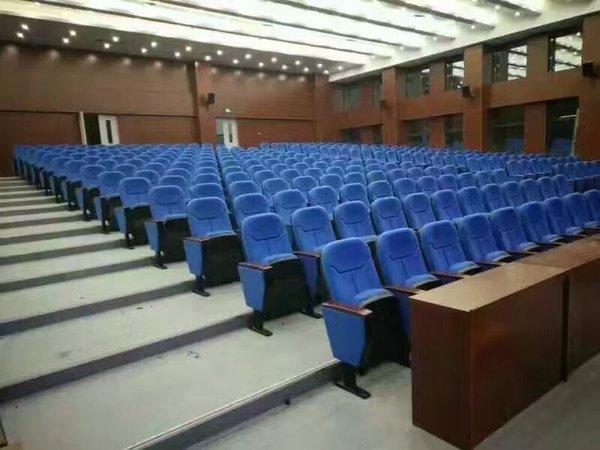 厂家直销礼堂椅带写字板排椅阶梯报告厅会议椅子家庭电影院座椅