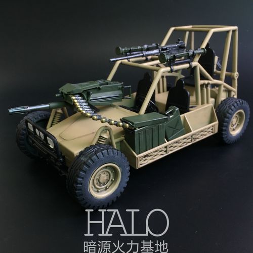 bbi特种部队gijoe通用1/18军事沙漠伞兵突击车3.75寸可动兵人载具