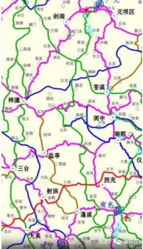 好消息南部县又将新增加一条公路终点是