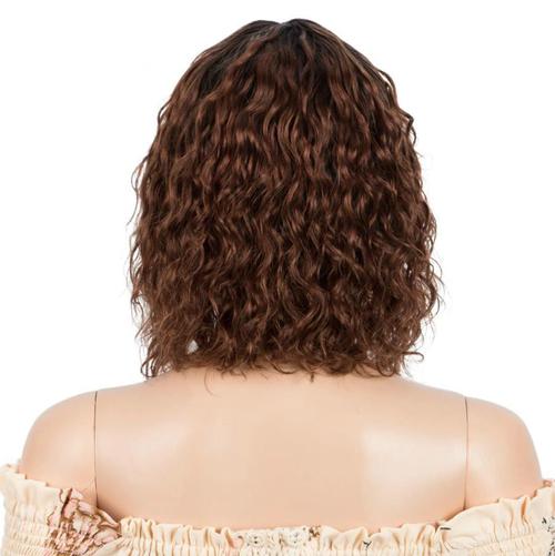 亚马非洲小卷短款假发女时尚齐刘海短卷发synthetic wig假发头套