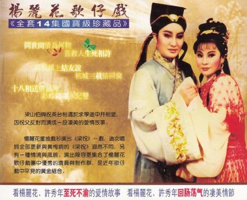 盒装杨丽花歌仔戏 梁山伯与祝英台 闽南语戏曲