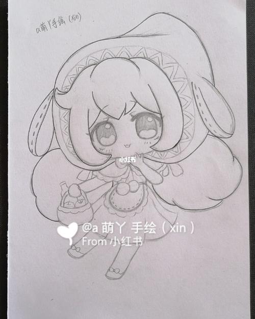 手绘_画画_绘画_马克笔_小红帽_漫画_简笔画_铅笔_迷你世界_文化_绘画