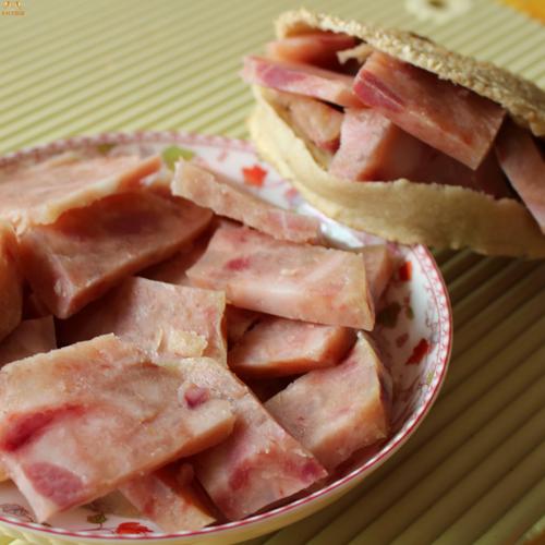 500g河北保定猪肉闷子定州焖子唐县肠子肉灌肠特产美食红薯粉熟食