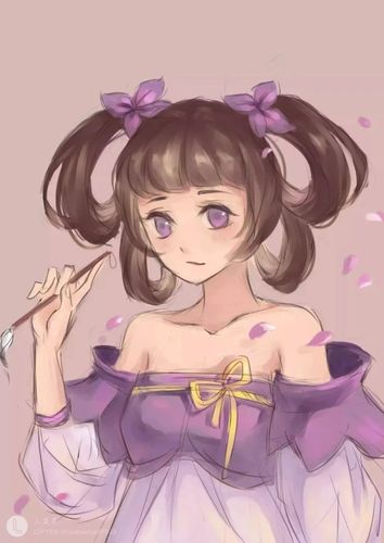 小乔(丁香结)同人壁纸/头像——王者荣耀(一)