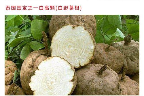 野葛根干片泰国野生葛根片葛根茶泡茶煲汤天然晒制白高颗原料批发