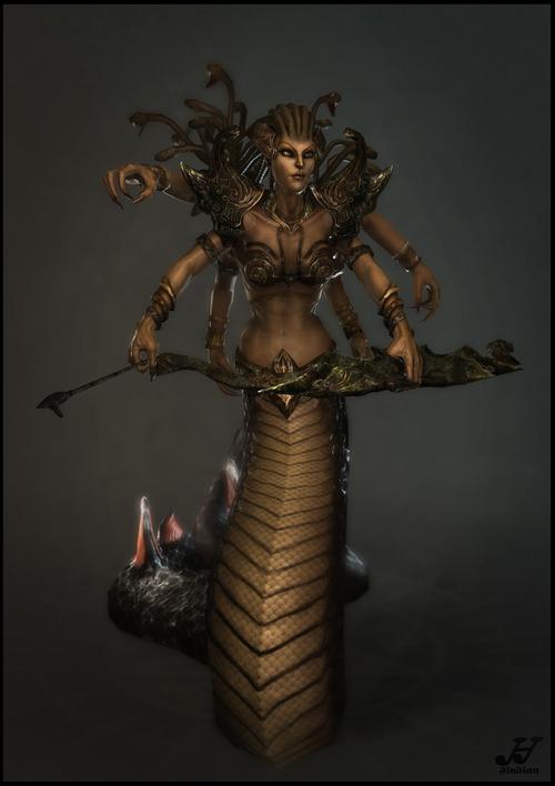 丑女也好,美女也好,都是蛇女